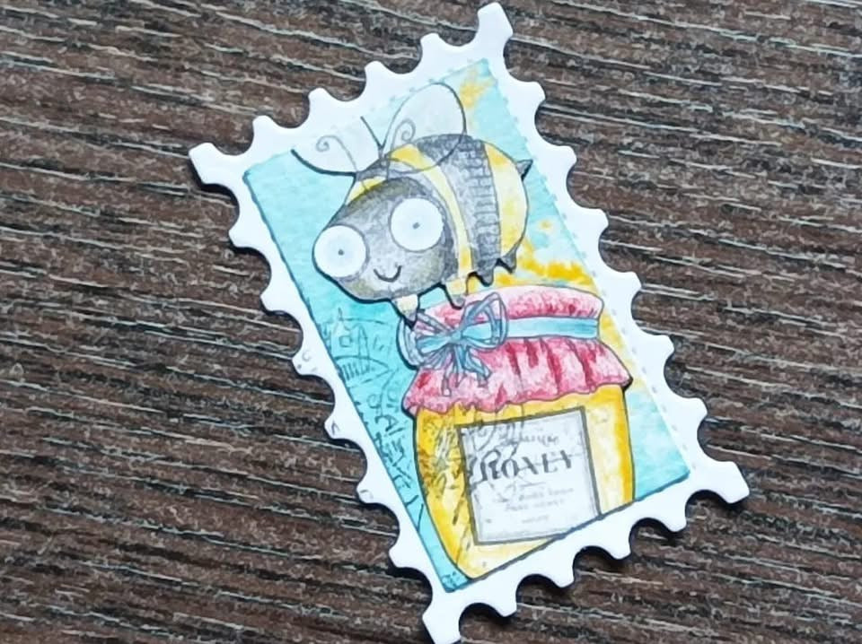 The Buzz - 6 Digi stamp set in JPG and PNG files