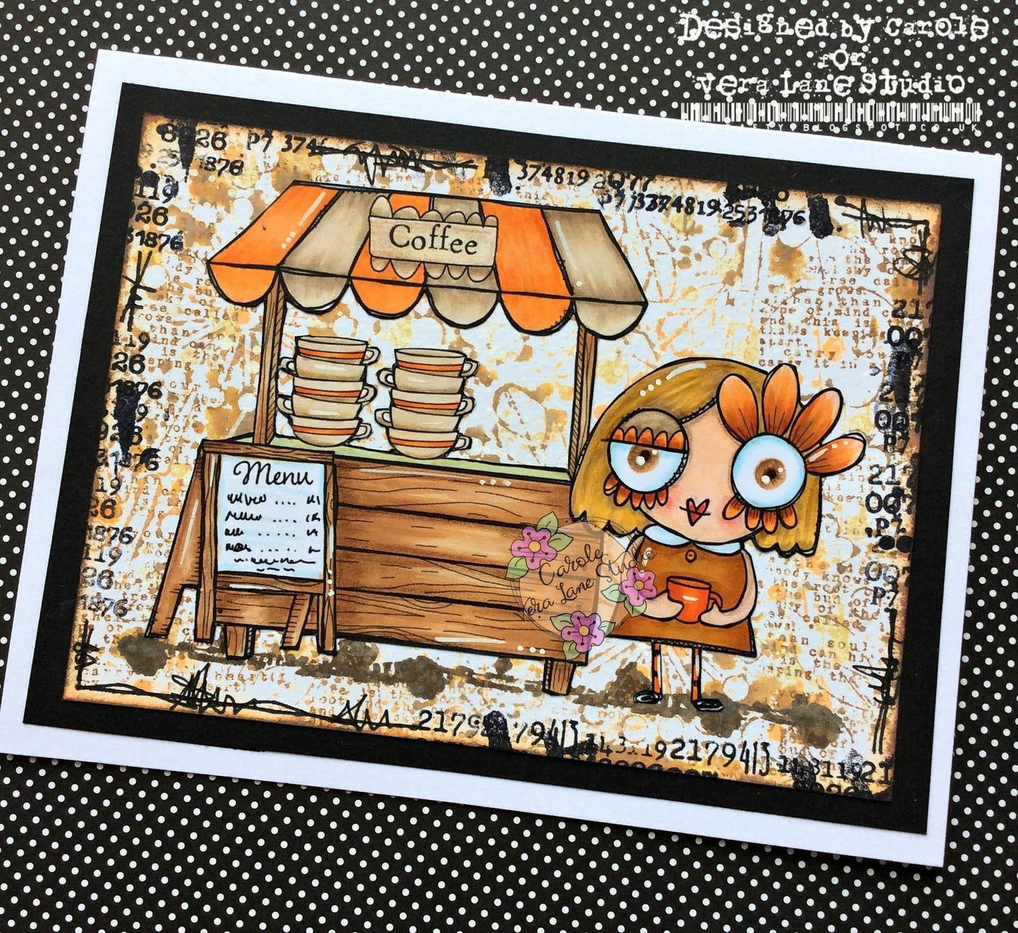 Caffeina- 6 digi stamp bundle