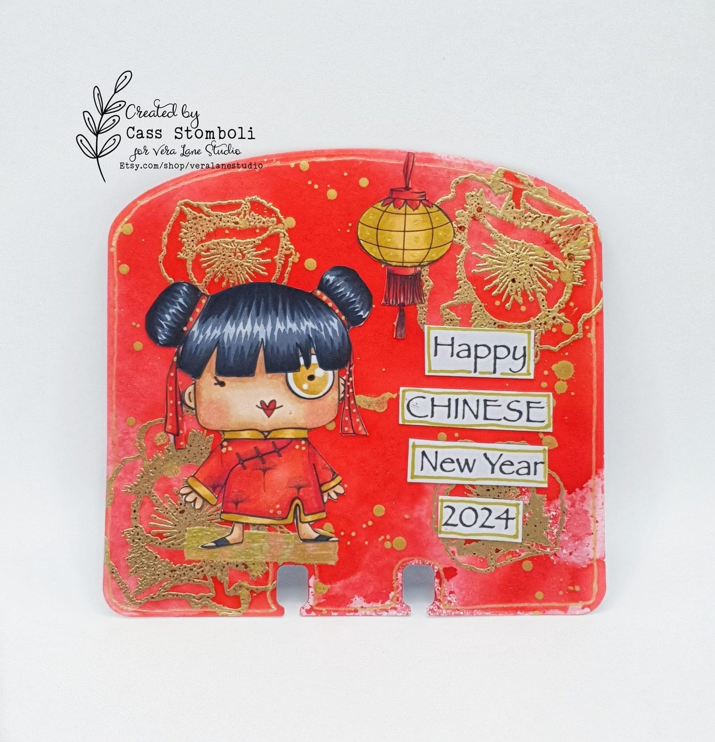 Chinese New Year - 7 Digi stamp set in jpg and png files