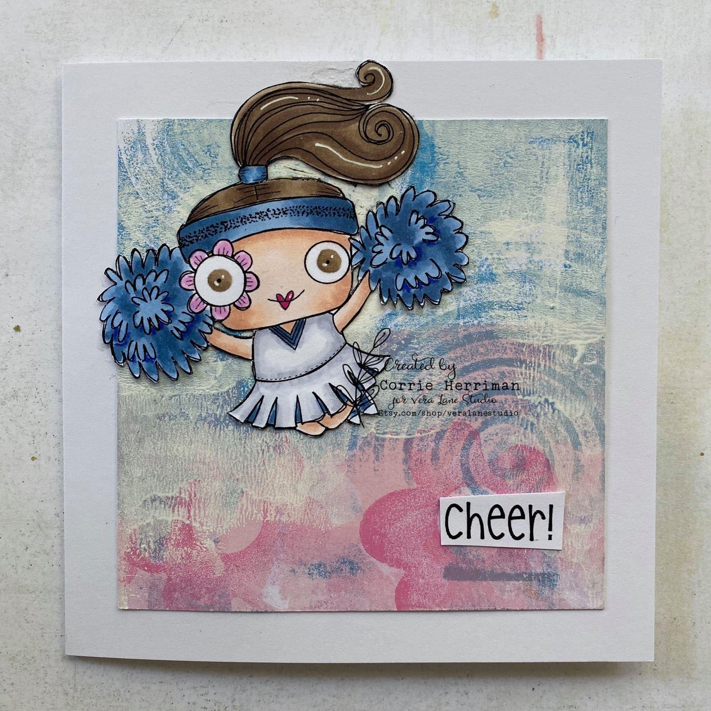 Cheerleader - 6 Digi stamp set