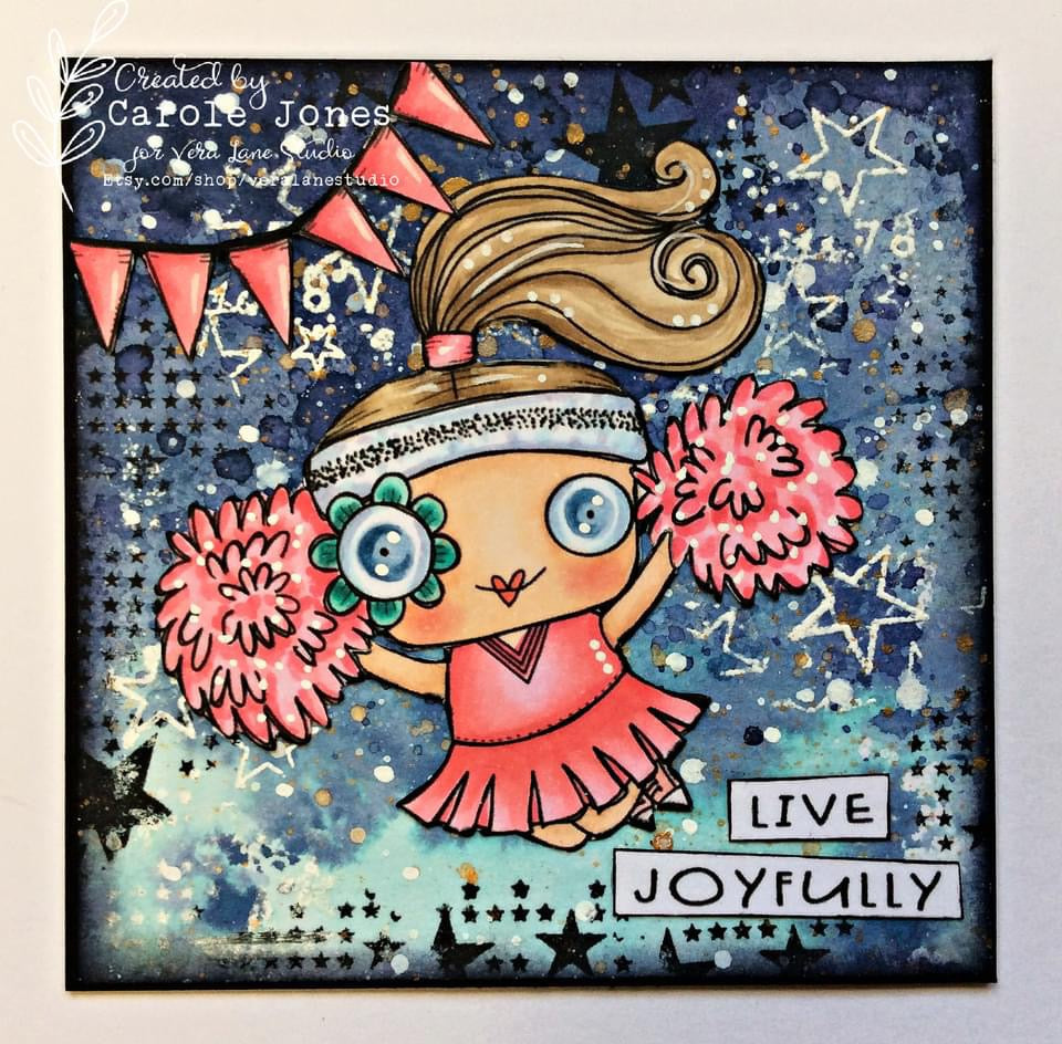 Cheerleader - 6 Digi stamp set