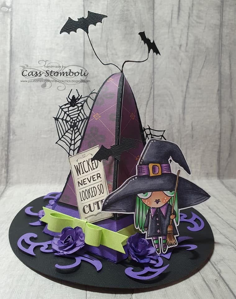 Wee Witches - 8 digital files |Card, Junk Journal and Scrap Kit