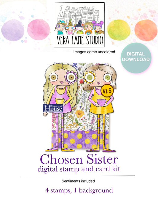 Chosen Sister – 4 digit stamps in JPG and PNG files