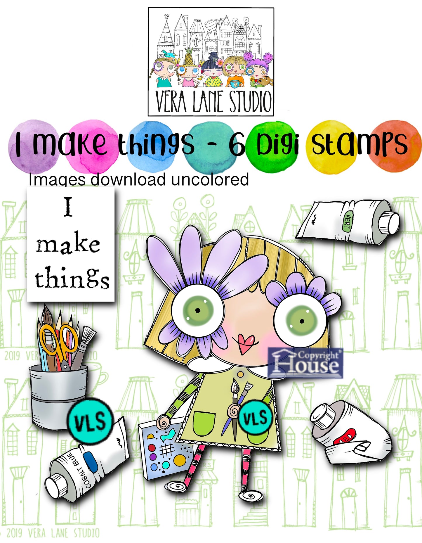 Make Sunshine Digital Stamp and Scrap Bundle - 3 kits