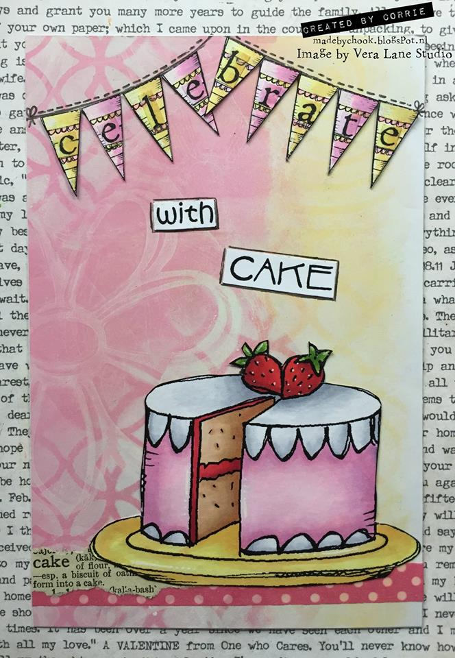 Cake Sketches - 8 digi stamp bundle available for instant downlaod