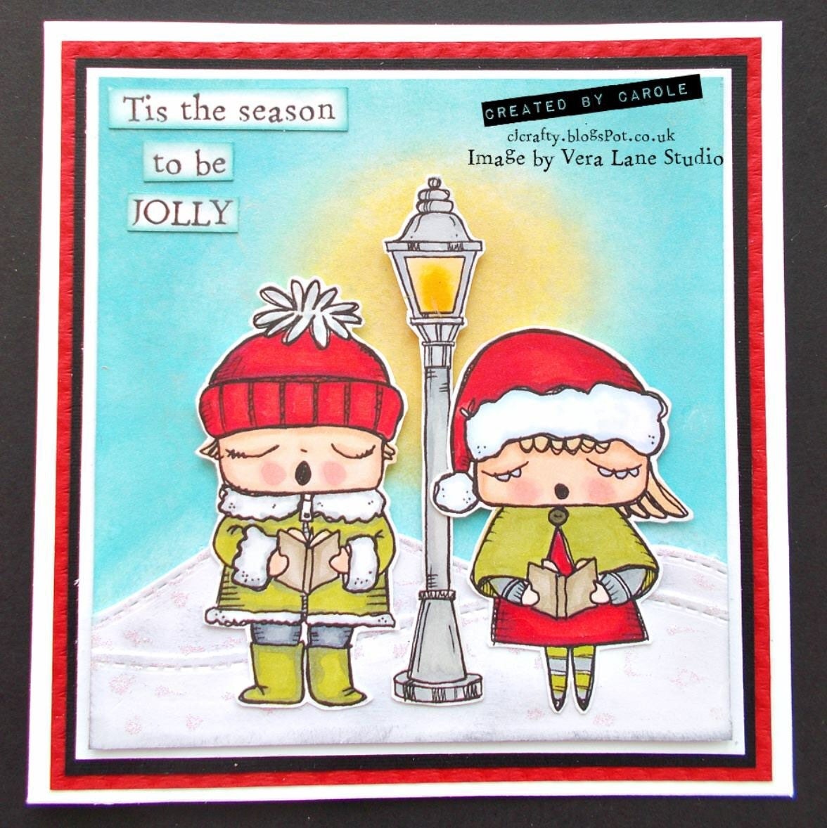 Carolers - 6 digi stamp bundle