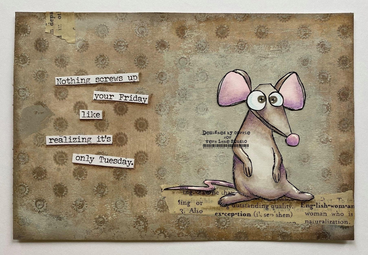 Oh Rats - 5 digi stamp set in jpg and png files