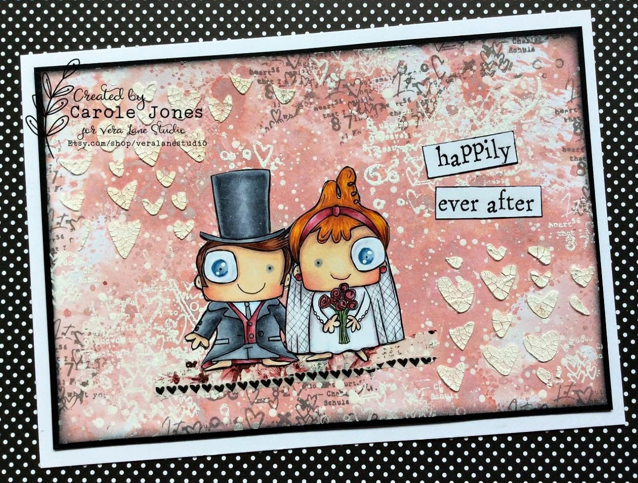 Mr and Mrs  -5 Digi stamp bundle in jpg and png files